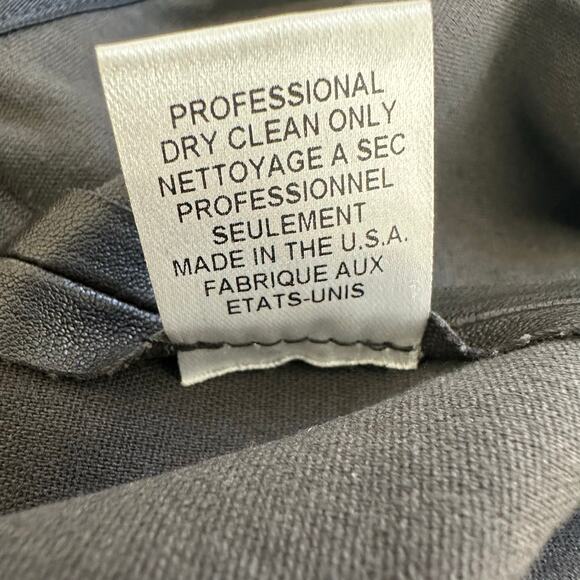 Alice & Olivia 100% Leather Zip Front Black Stretch Skinny Pants Leggings US 2 - Picture 8 of 13